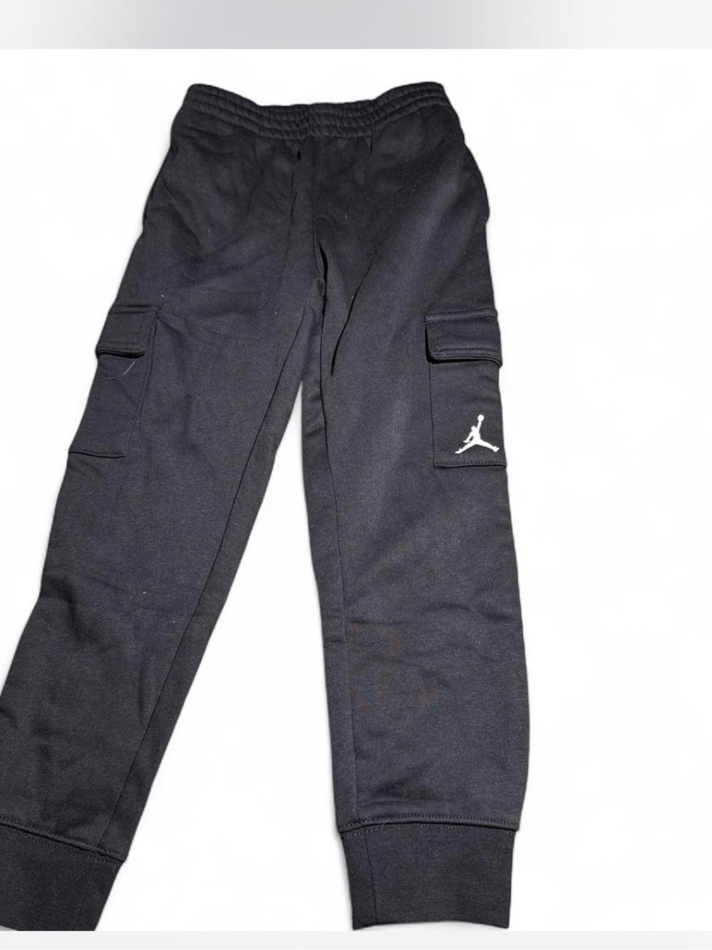 Jordan Black Cargo Joggers for Kids